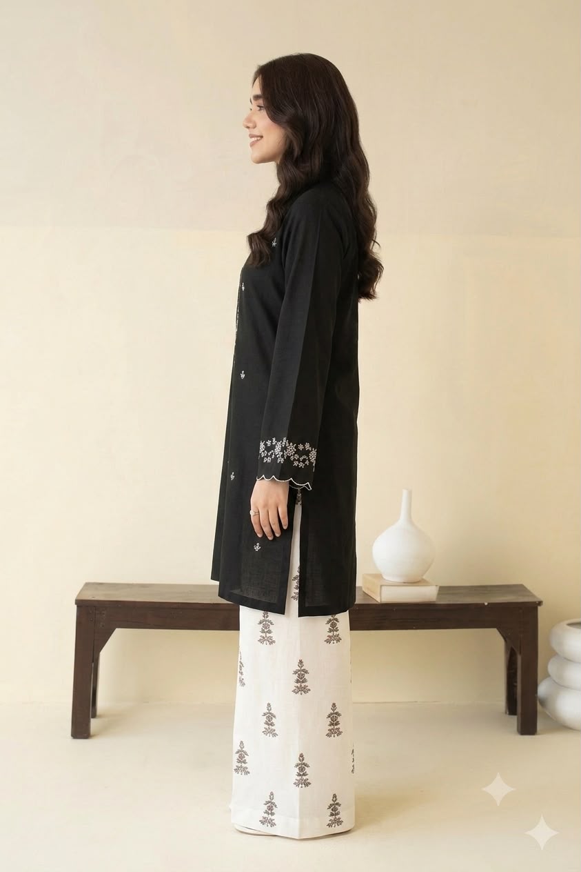 Nayab Premium Maroon Embroidered 2-Piece Lawn Suit | Elegant Summer Collection