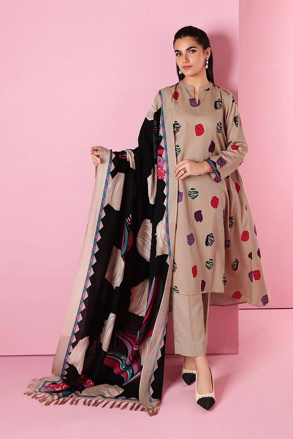 NAYAB 3-Piece Lawn Embroidery Suit