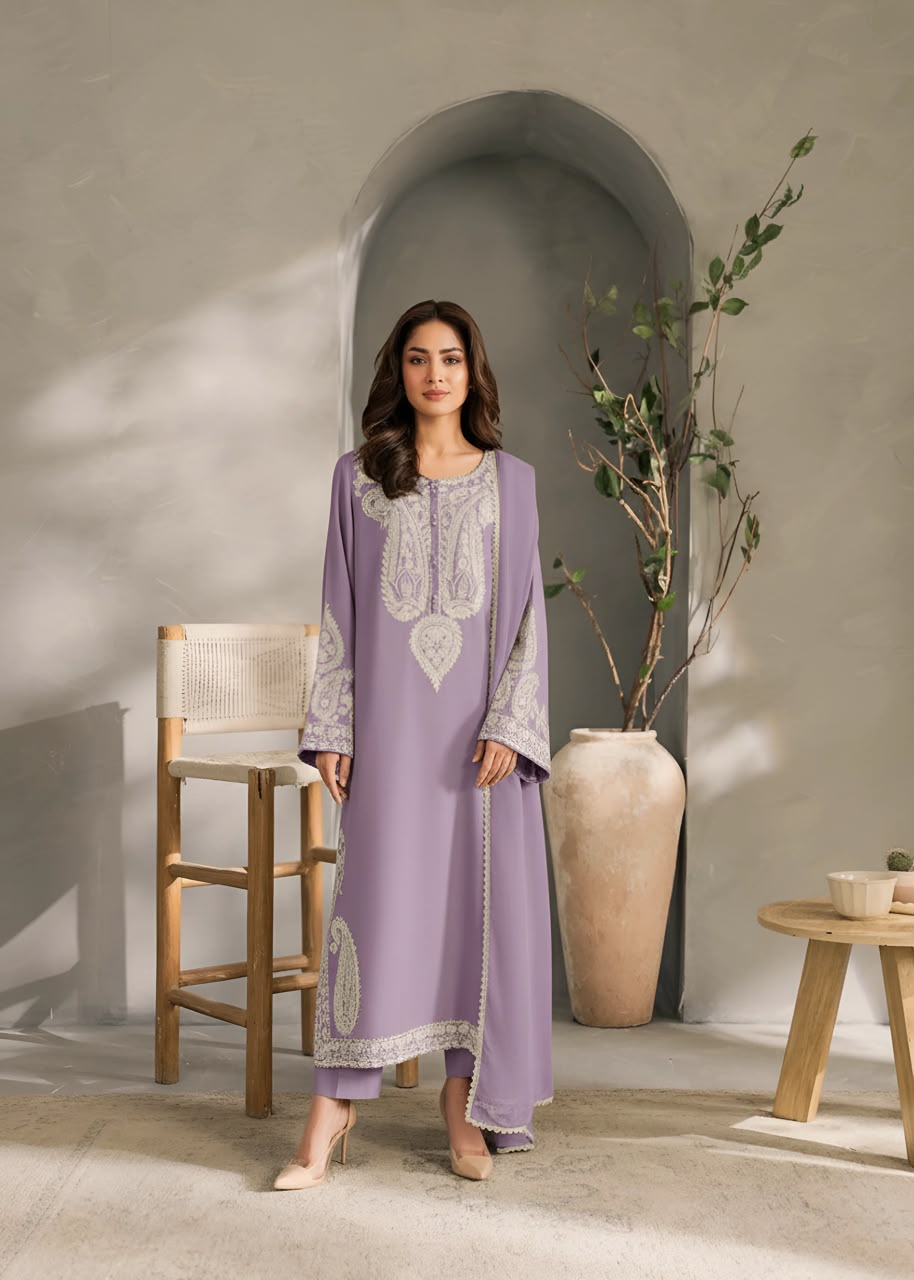 NAYAB 3-Piece Lawn Embroidery Suit